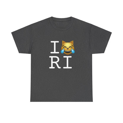 "I'm Laughing like a Cat at Rhode Island" Tee