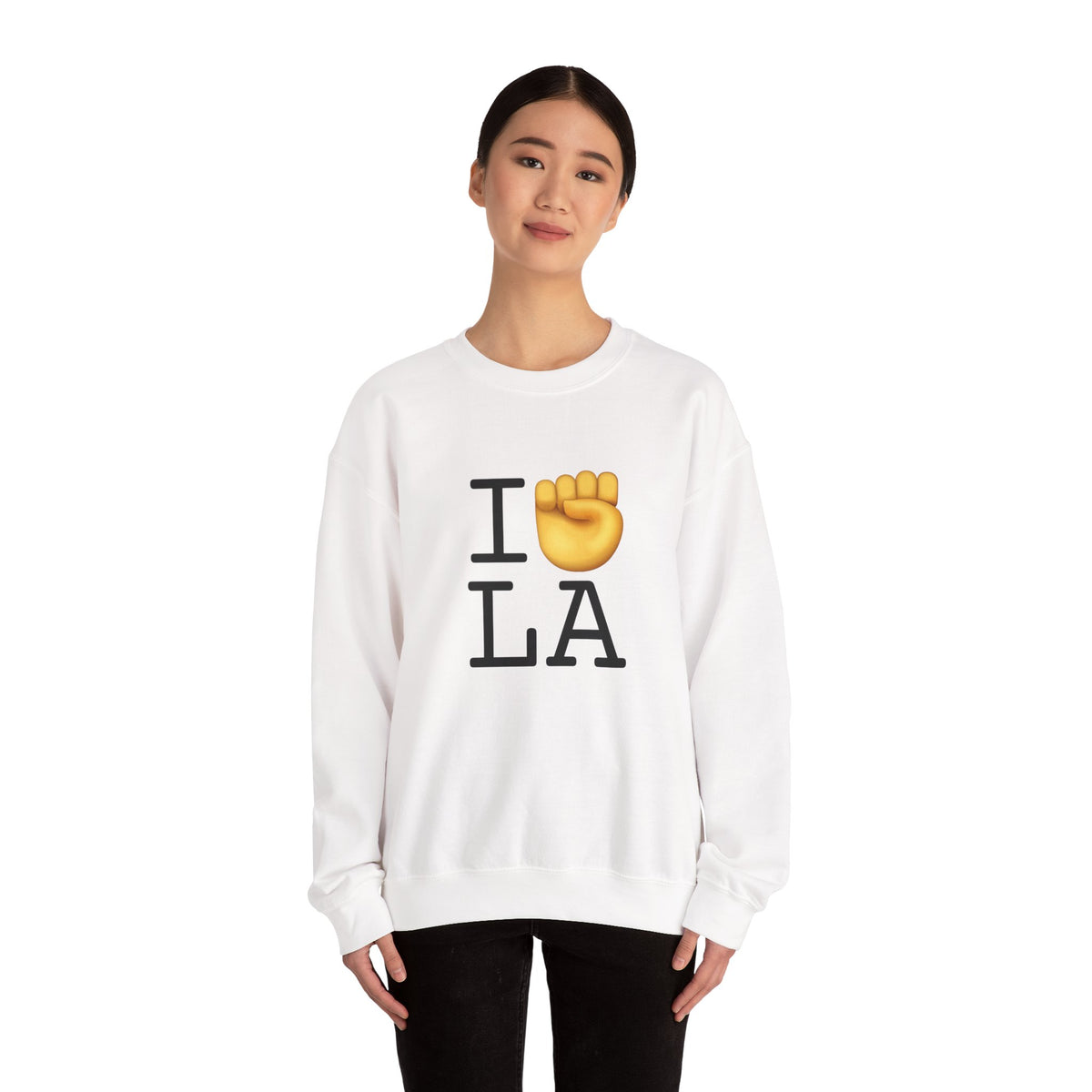 "I Raise my Fist with Louisiana" Sweatshirt