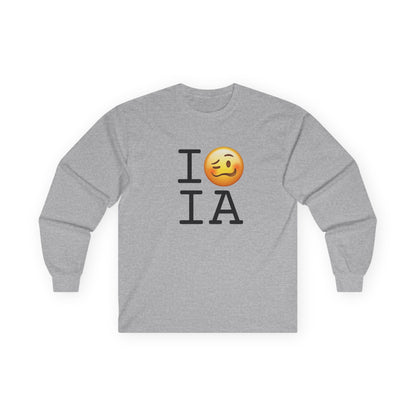 "I'm Drunk in Iowa" Long Sleeve Shirt