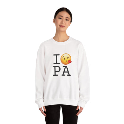 "I Blow a Kiss at Pennsylvania" Sweatshirt