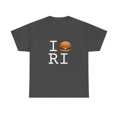 "I Cheeseburger Rhode Island" Tee