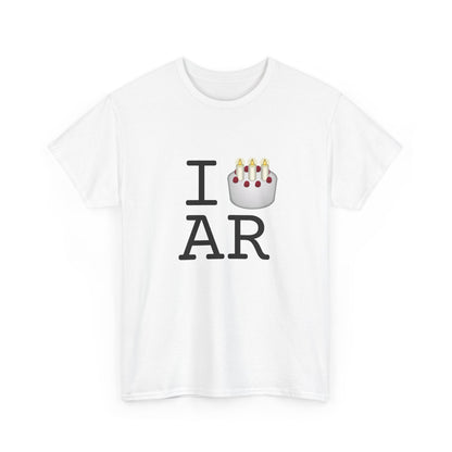 "I Birthday Cake Arkansas" Tee