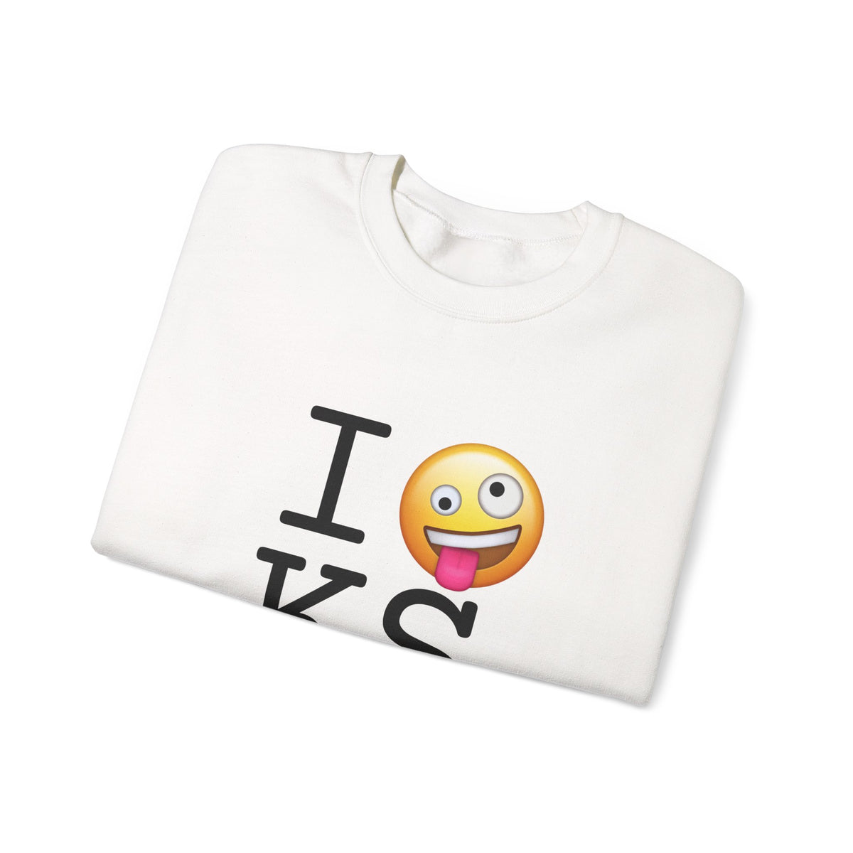 "I'm Crazy about Kansas" Sweatshirt
