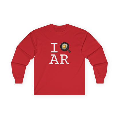 "I Cook in Arkansas" Long Sleeve Shirt
