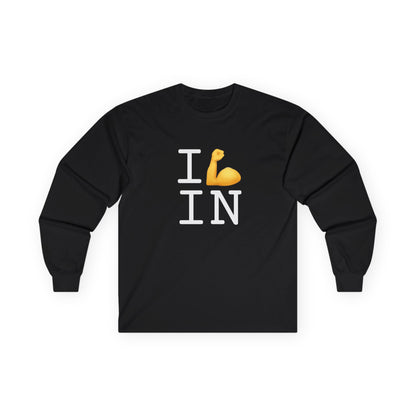 "I Flex in/on Indiana" Long Sleeve Shirt