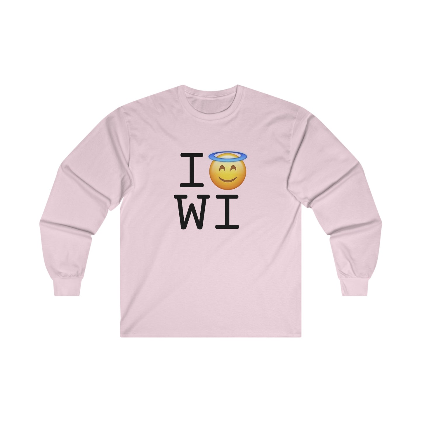 "I'm an Angel in Wisconsin" Long Sleeve Shirt