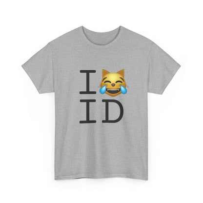 "I'm Laughing like a Cat at Idaho" Tee