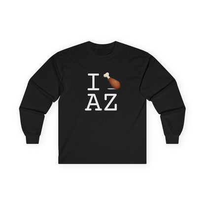 "I Chicken Drumstick Arizona" Long Sleeve Shirt