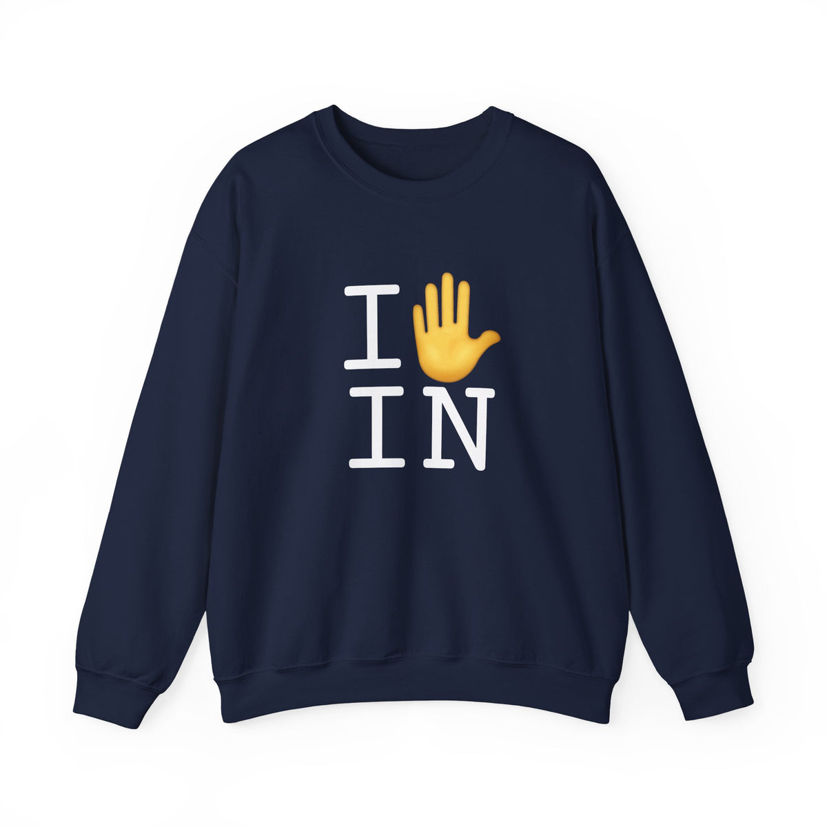 "I Stop (Raised Hand) Indiana" Sweatshirt