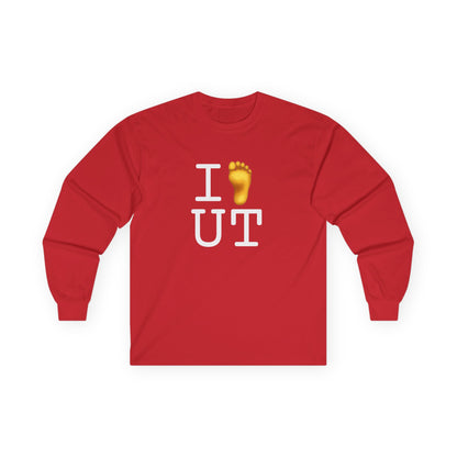 "I Foot Utah" Long Sleeve Shirt