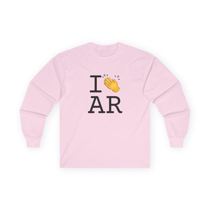 "I Applaud Arkansas" Long Sleeve Shirt