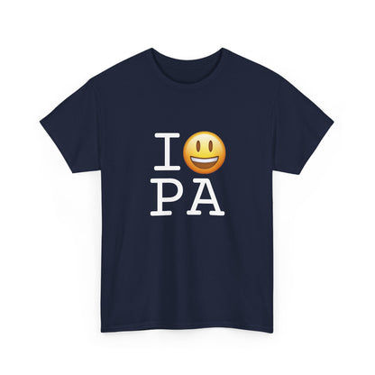 "I'm Happy about Pennsylvania" Tee
