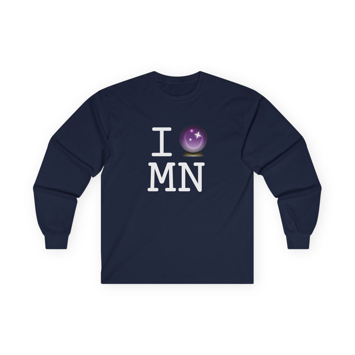 "I Predict the Future (Crystal Ball) of Minnesota" Long Sleeve Shirt
