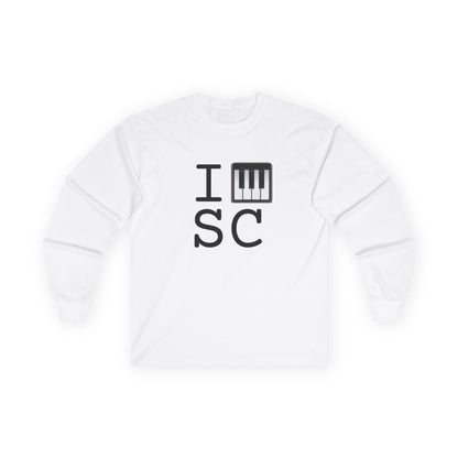 "I Piano South Carolina" Long Sleeve Shirt