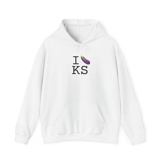 "I Eggplant Kansas" Hoodie