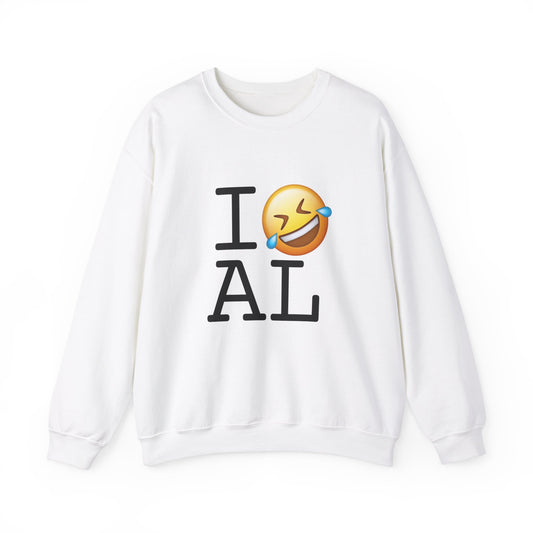 "I Laugh Hard (LMFAO) at Alabama" Sweatshirt