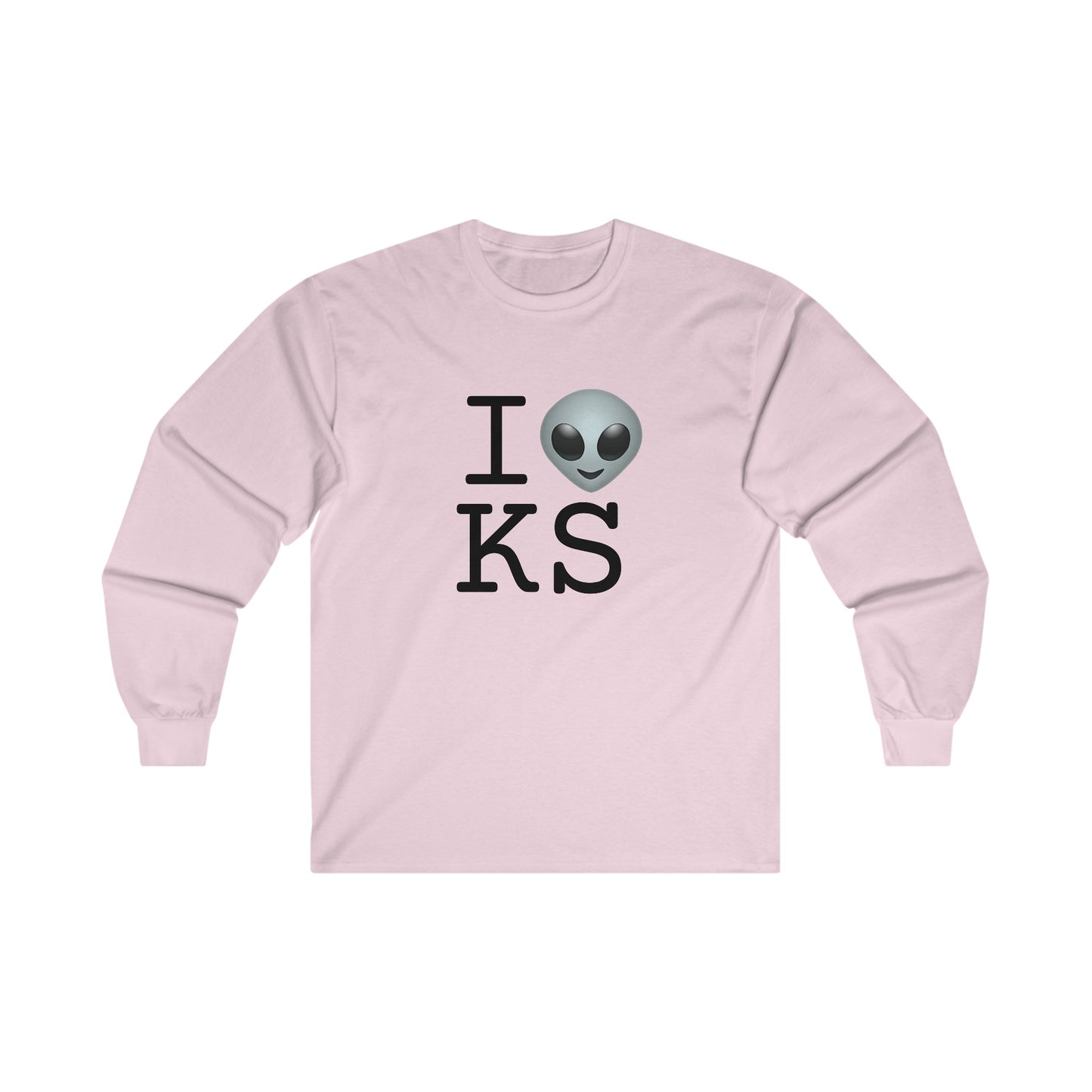 "I Feel Alien in Kansas" Long Sleeve Shirt