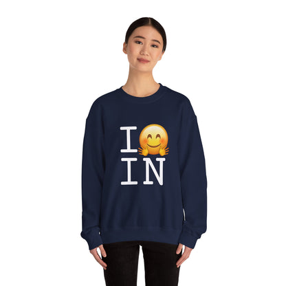 "I Hug Indiana" Sweatshirt