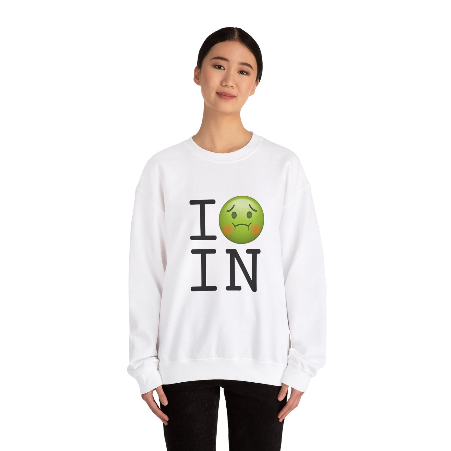 "I'm Nauseous about Indiana" Sweatshirt