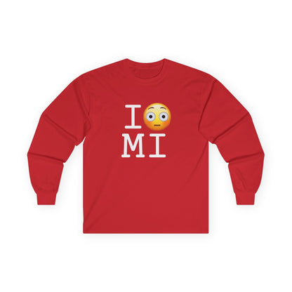 "I'm Embarrassed by Michigan" Long Sleeve Shirt