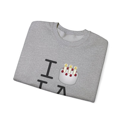 "I Birthday Cake Louisiana" Sweatshirt