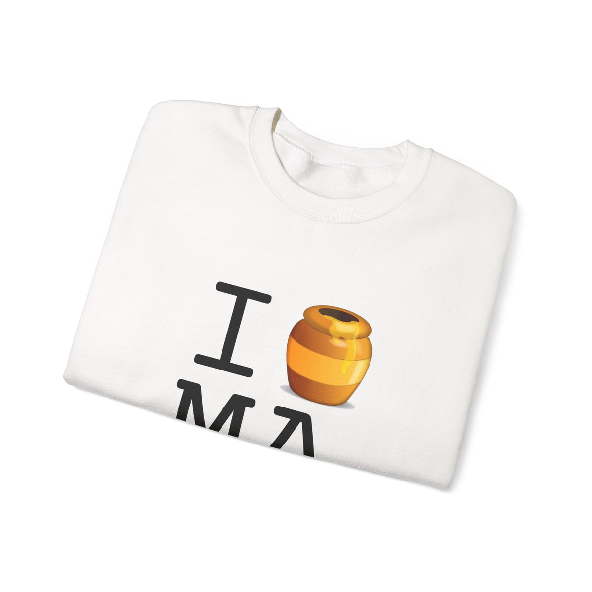 "I Honey Massachusetts" Sweatshirt