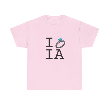 "I'm Married to (Diamond Ring) Iowa" Tee