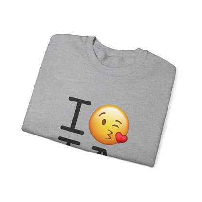 "I Blow a Kiss at Iowa" Sweatshirt