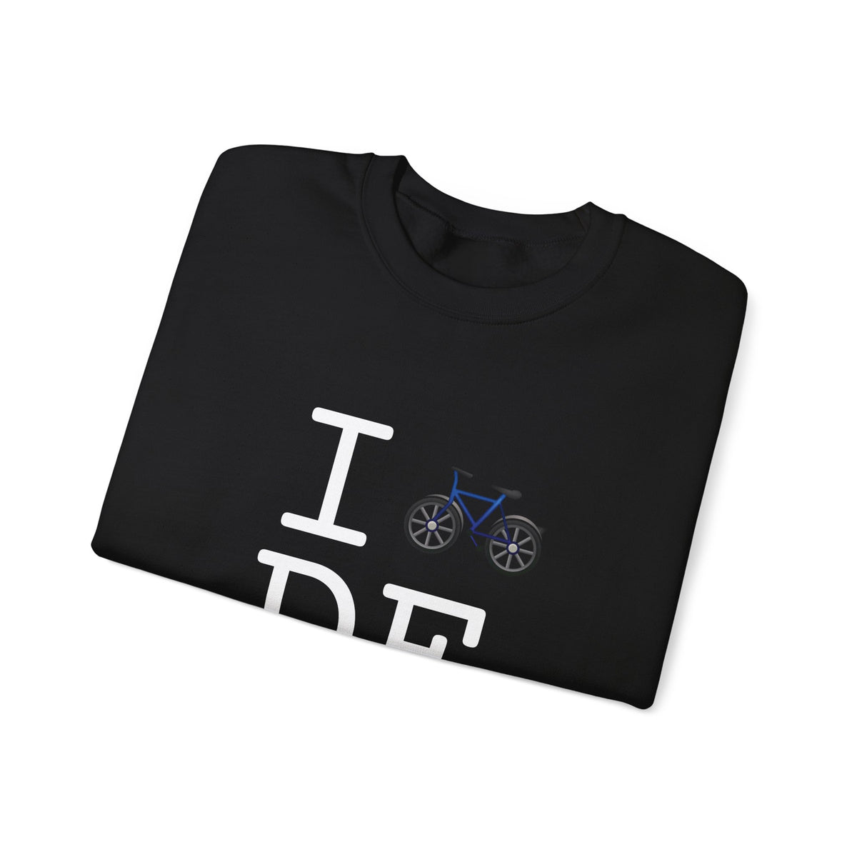 "I Bicycle Delaware" Sweatshirt
