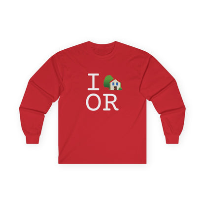 "I'm Home in Oregon" Long Sleeve Shirt