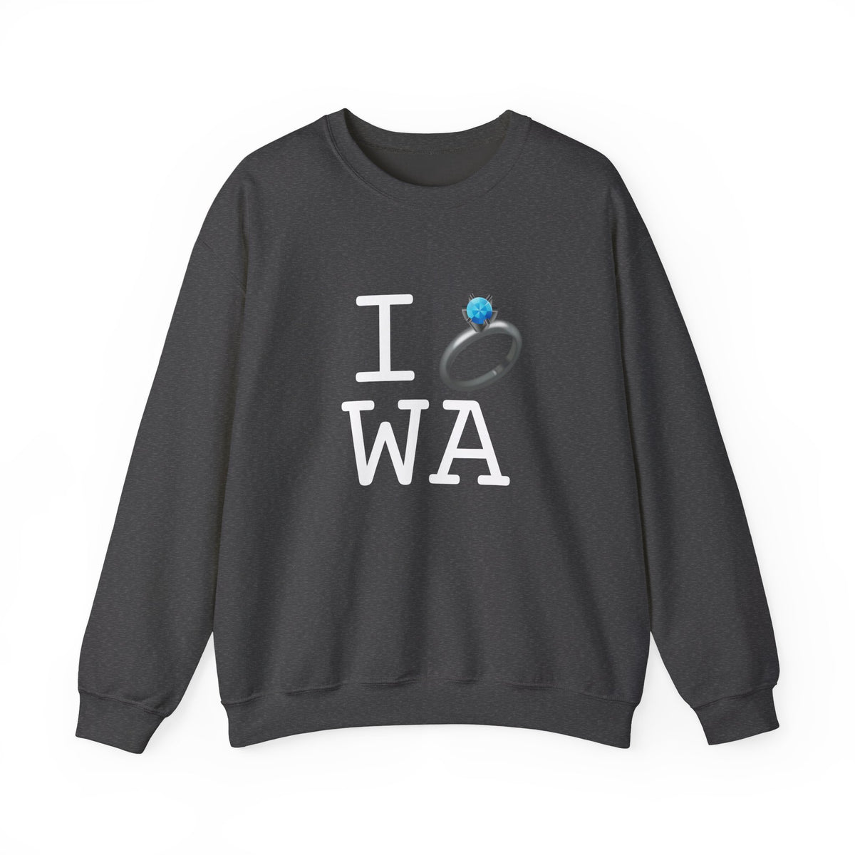 "I'm Married to (Diamond Ring) Washington" Sweatshirt