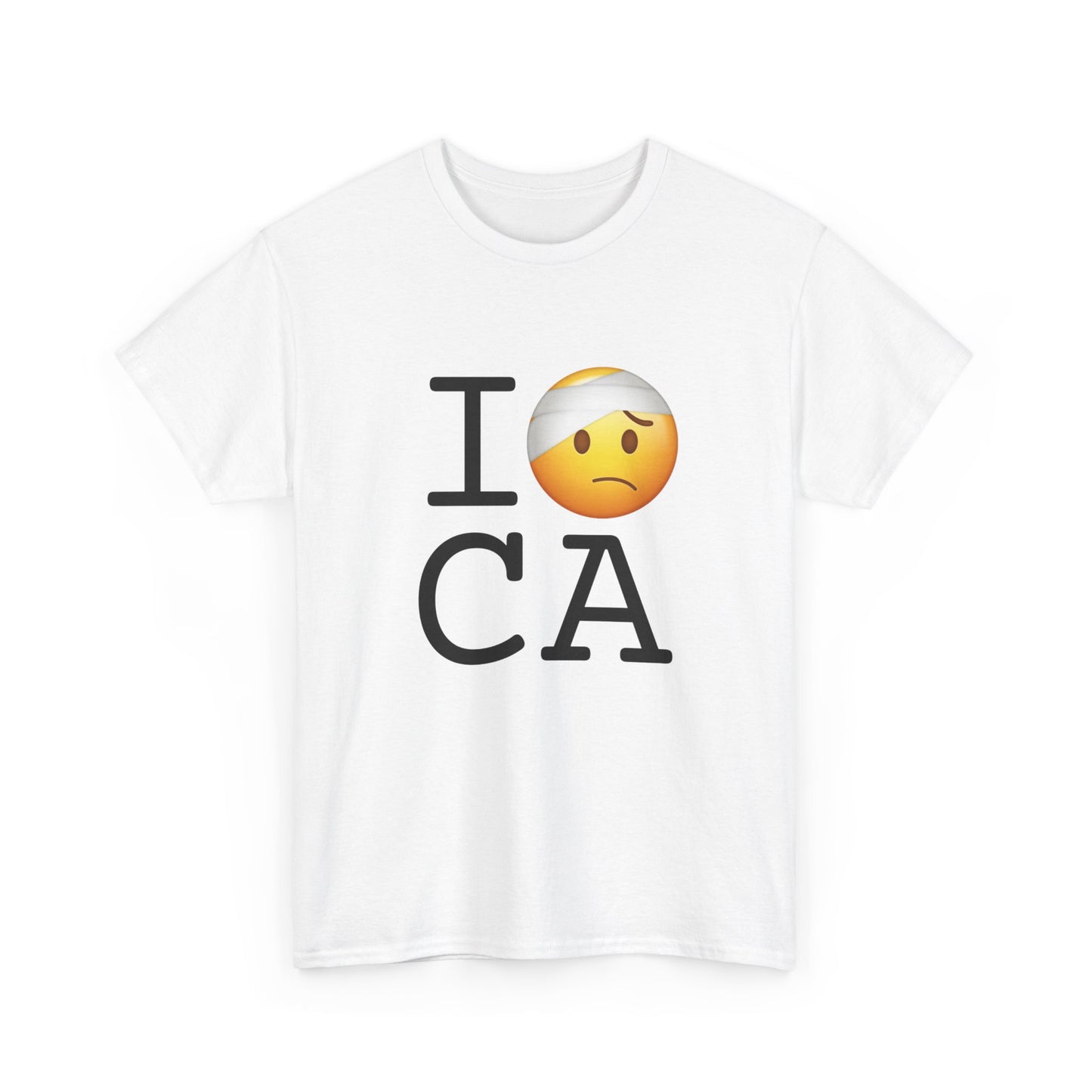 "I'm Hurt in California" Tee