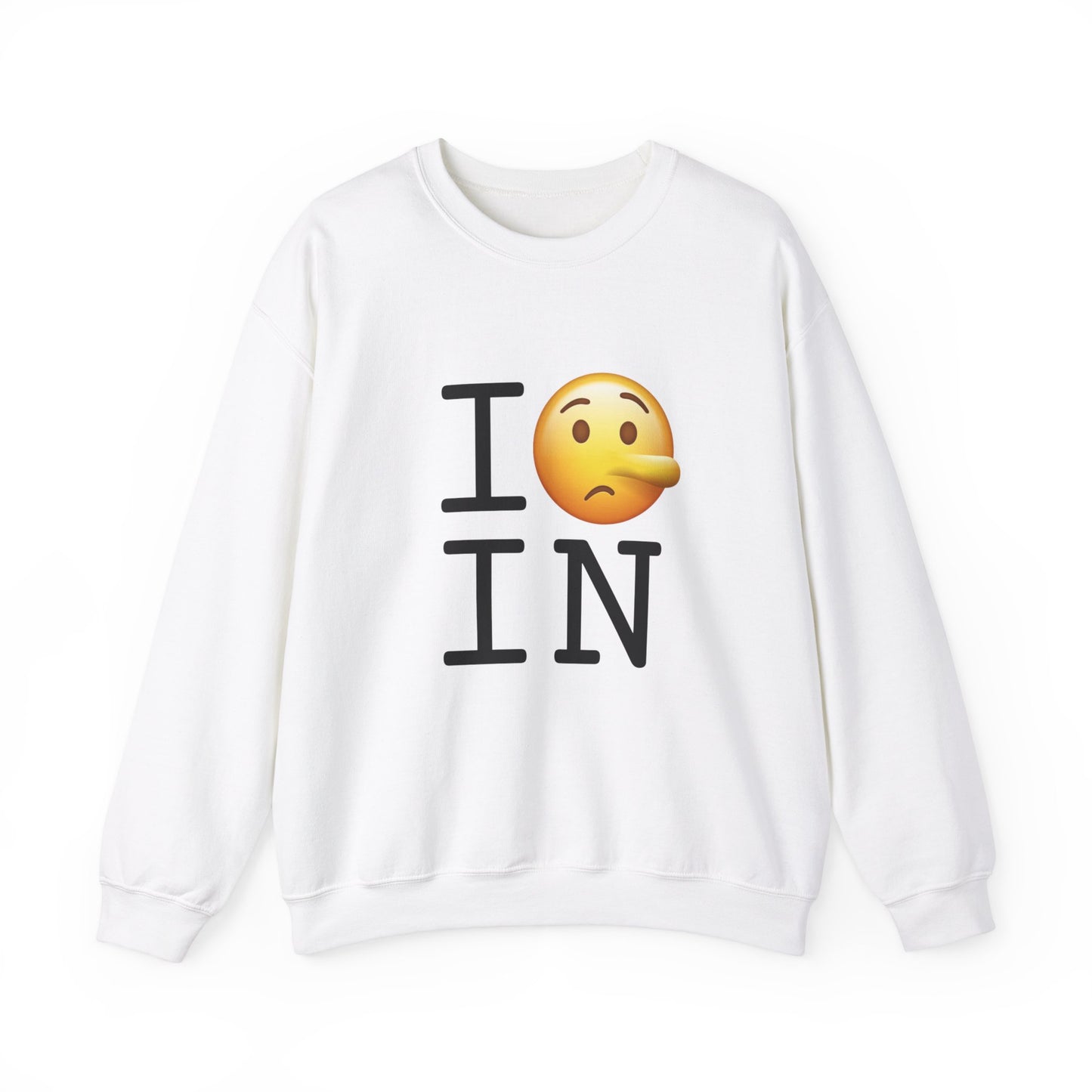 "I Lie about Indiana" Sweatshirt