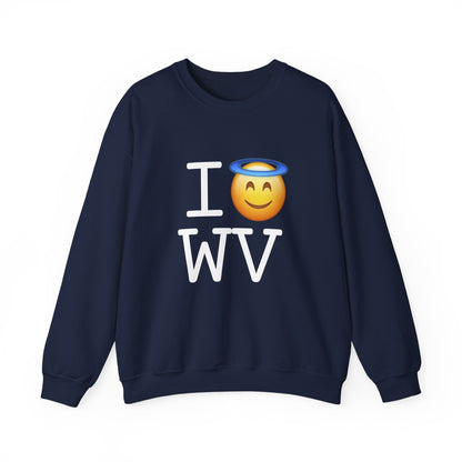 "I'm an Angel in West Virginia" Sweatshirt