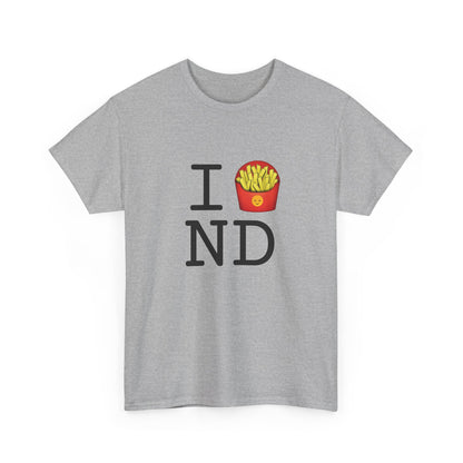 "I French Fries North Dakota" Tee