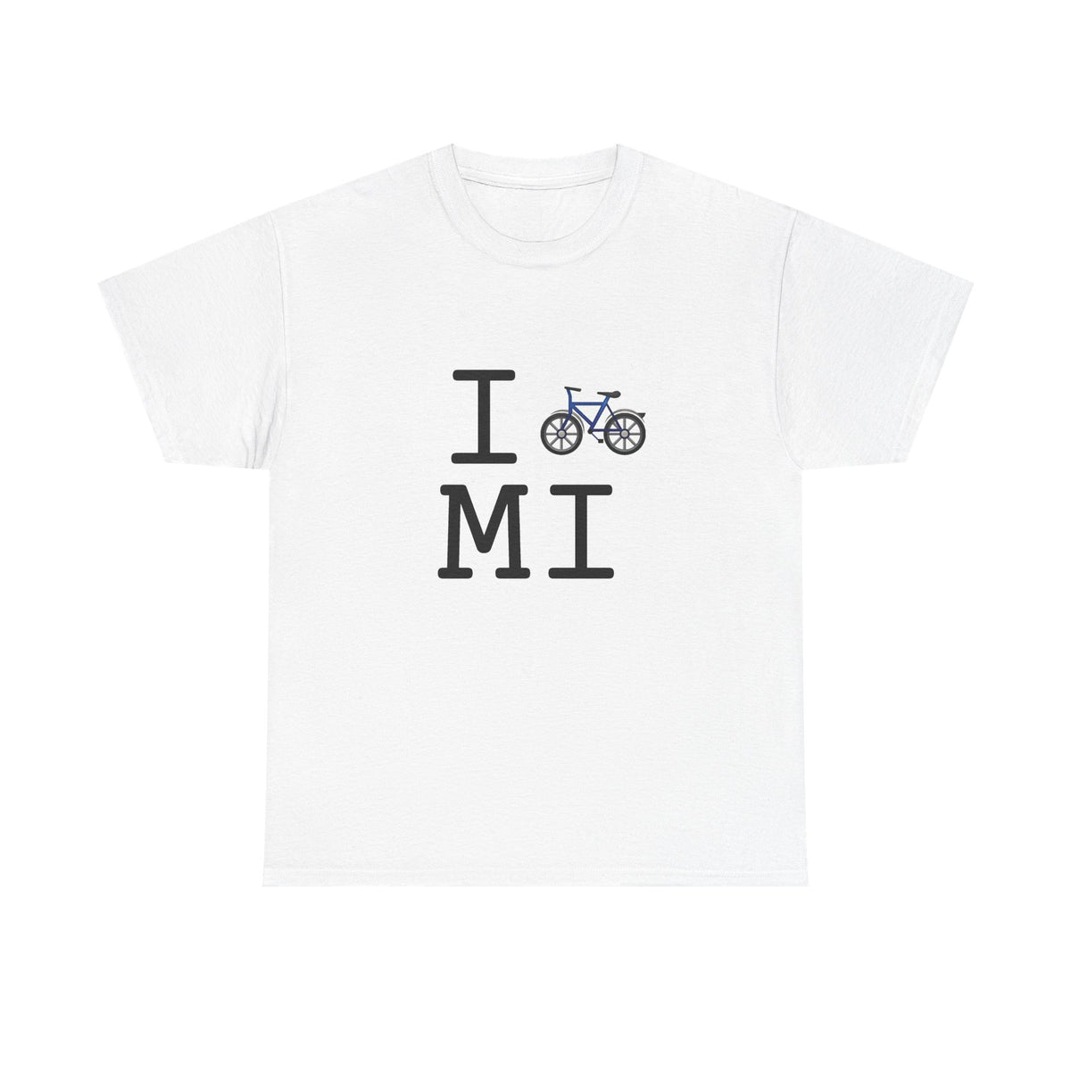 "I Bicycle Michigan" Tee