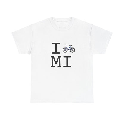 "I Bicycle Michigan" Tee