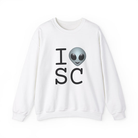 "I Feel Alien in South Carolina" Sweatshirt