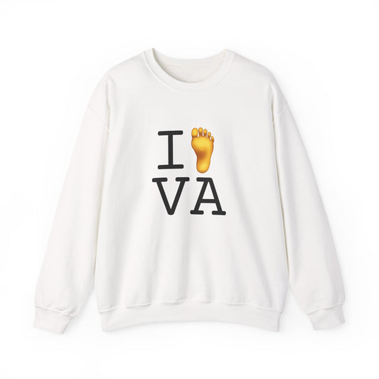 "I Foot Virginia" Sweatshirt