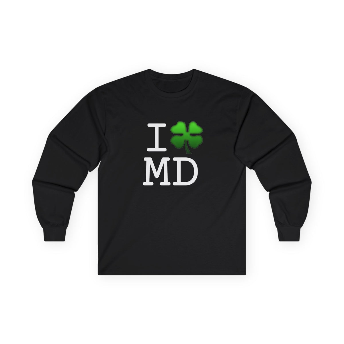 "I'm Lucky (Clover) in Maryland" Long Sleeve Shirt