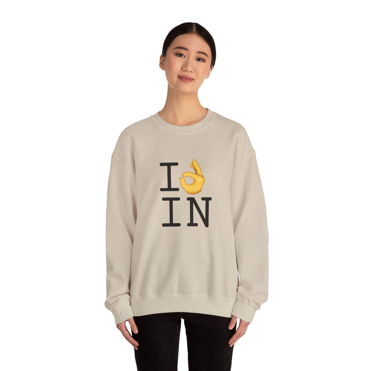 "I'm OK with Indiana" Sweatshirt