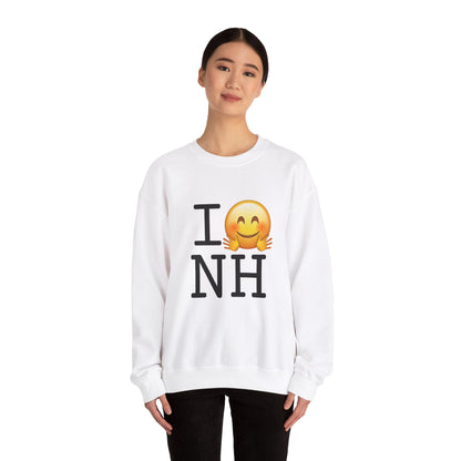 "I Hug New Hampshire" Sweatshirt