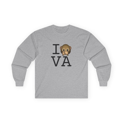 "I Don't Speak about Virginia" Long Sleeve Shirt