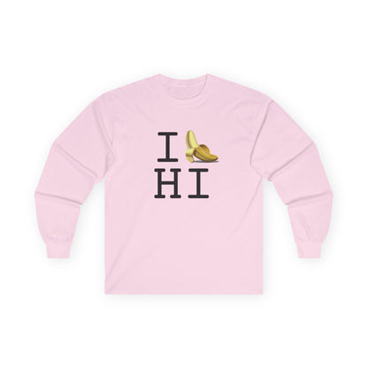 "I'm Bananas about Hawaii" Long Sleeve Shirt