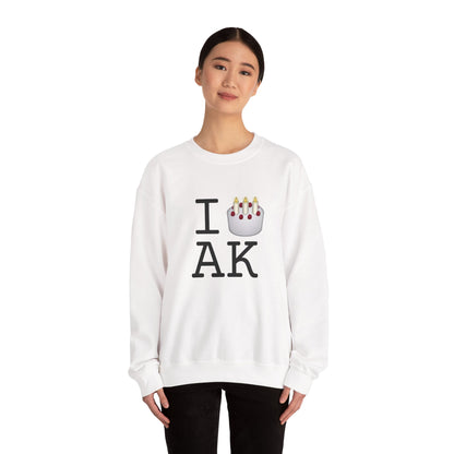 "I Birthday Cake Alaska" Sweatshirt