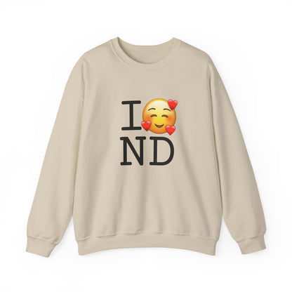 "I Adore North Dakota" Sweatshirt