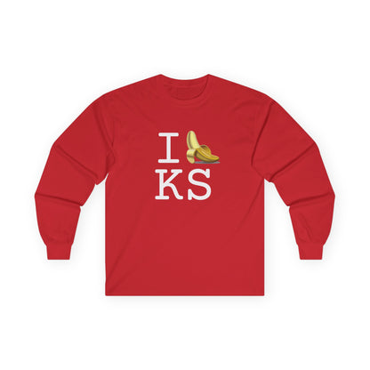 "I'm Bananas about Kansas" Long Sleeve Shirt