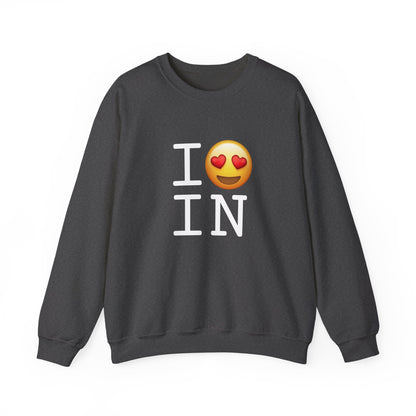 "I have Heart Eyes for Indiana" Sweatshirt