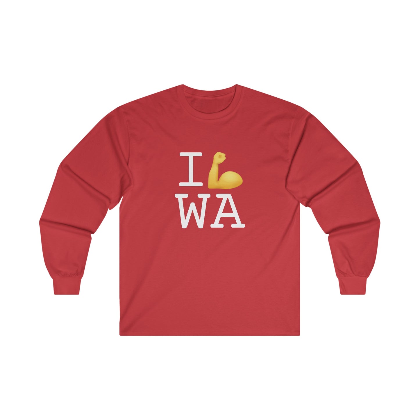 "I Flex in/on Washington" Long Sleeve Shirt