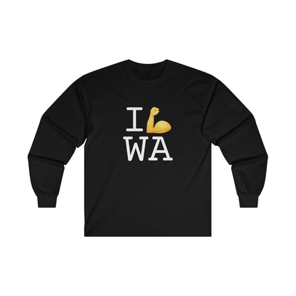 "I Flex in/on Washington" Long Sleeve Shirt